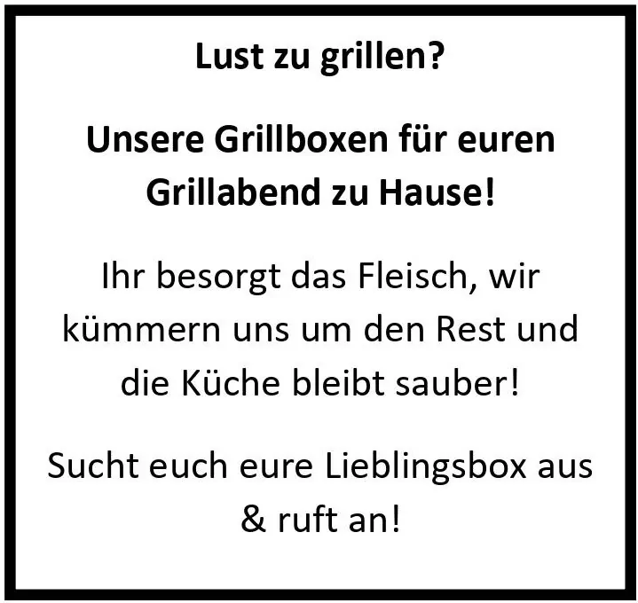 Grillboxen Allgemein