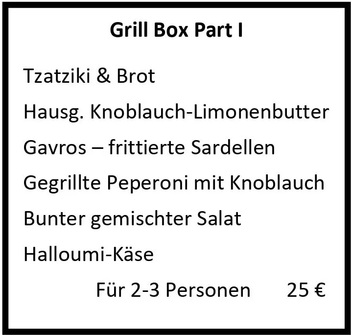Grillboxen I